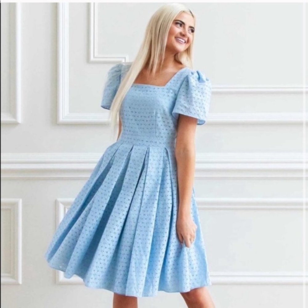 Rachel Parcell/Nordstrom Blue Fit & Flare